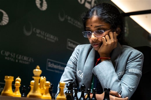 FIDE Women’s Candidates 2026 R10: Vaishali emerges sole leader