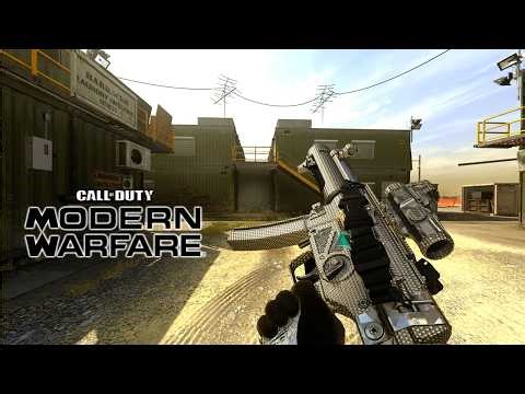 Call of Duty Modern Warfare Multiplayer MP5 Gameplay (No Commentary)