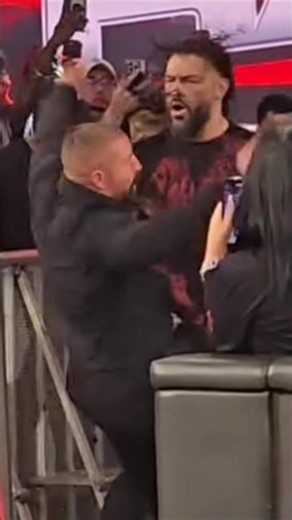 Roman Reigns Destroy Bron Breaker on raw #shortafeeds