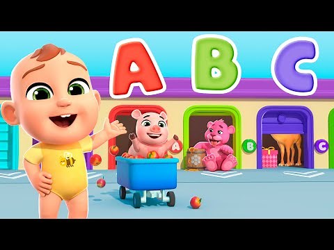 ABC Song | Learn the Alphabet | Lalafun Nursery Rhymes & Original Kids Songs