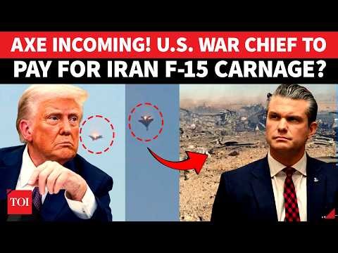 Pentagon BLOODBATH After F-15 Flop Show In Iran? Hegseth 'Leads' Trump's War Purge Parade | Watch
