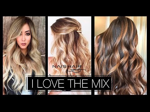 Como difuminar extensiones en cabello corto