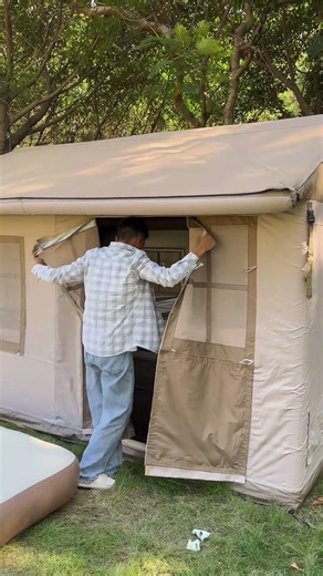 Best portable tent for summer adventures (# 599 ) ▶️ Inflatable Built-in Sunfroof Beach House