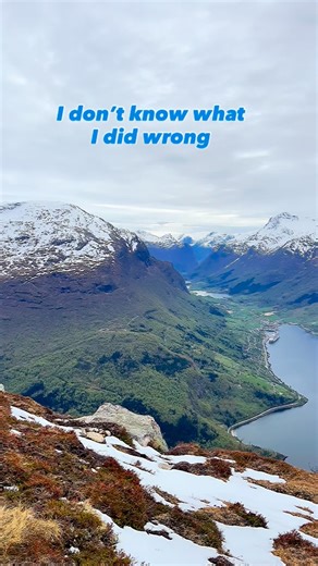 But it IS one of the BEST VIEWS IN NORWAY 🇳🇴 This is Olden, Norway. Take one of the steepest cable cars in the world to the top of Mount Hoven. At the top you’ll find a cafe with breathtaking views, a little shop, snowy hikes and platforms for base jumpers (who are equal parts entertaining and terrifying to watch) 😅 Visit in summer or autumn for beautiful green views across the fjord. Visit November-May for snow-capped mountains 🏔️ 📍Loen Skylift, Norway . . . . . . . . #norway #norway2inspi