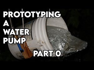 A New Type Of Gravity-Powered Water Pump I'm Working On.
