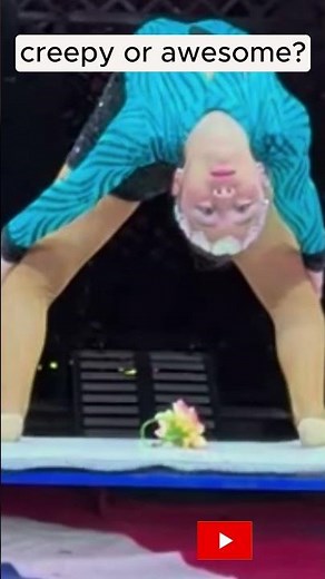 is this the most flexible person on earth? #contortion #circus #fascinating #gymnast