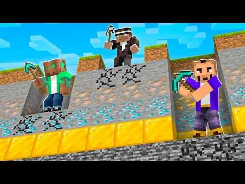 Piqué 1,000,000 BLOCKS to ESCAPE in Minecraft!