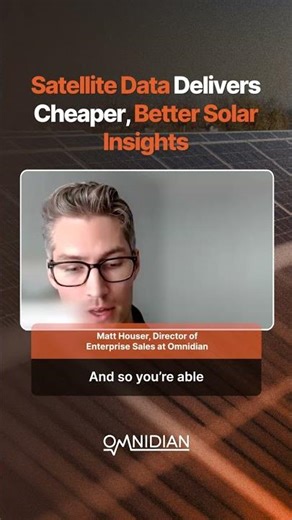 Satellite Data Delivers Cheaper, Better Solar Insights
