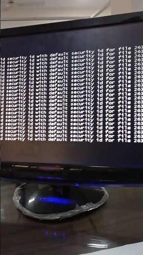 replacing invalid security id with default security id