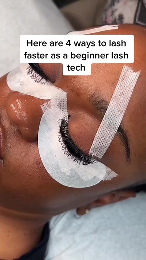 Tips for Lashing Faster as a Beginner Lash Tech