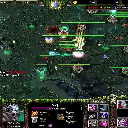 Puck + Witch Doctor #shorts #gaming #dota