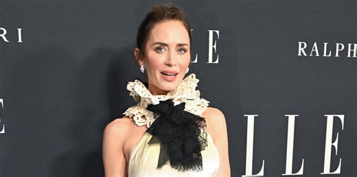Emily Blunt’s Ruffled Ralph Lauren Dress Would Get Miranda Priestly’s Approval