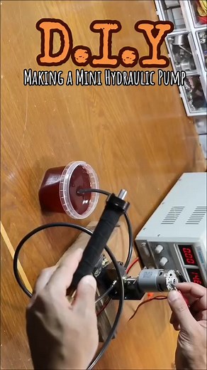 DIY Mini Hydraulic Pump Project