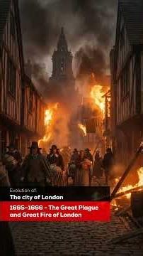 London evolution over the centuries