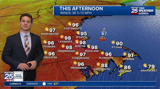 Summer scorcher: Here’s how hot it will get in Mass. today as heat advisory continues