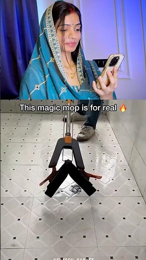 This Sponge Mop Makes Floor Cleaning So Easy! 🧹✨