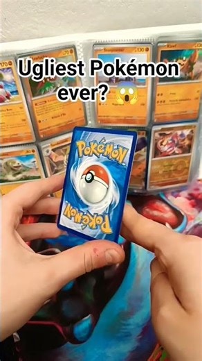 Is it the UGLIEST Pokémon ever?? #pokemon #pokemonchannel #pokemoncards