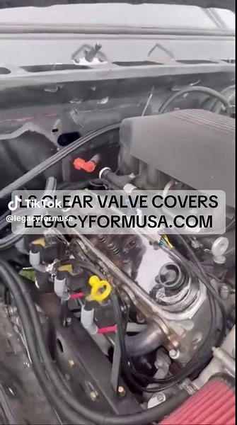 LS Clear Valve Covers for Dodge Trucks