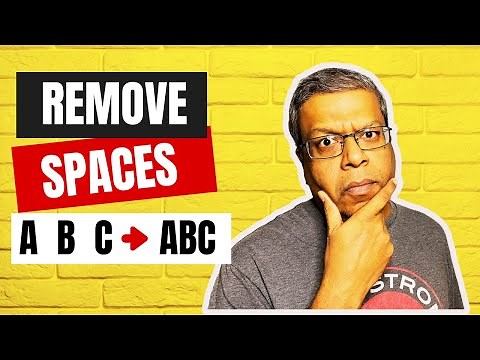 How To Remove Space Between Words Using Notepad++