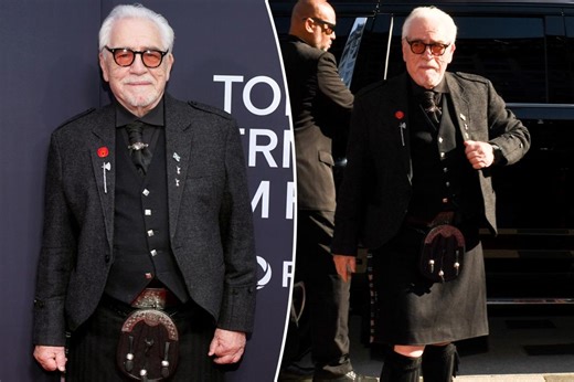 ‘Succession’ star Brian Cox accidentally flashes film festival audience while going commando