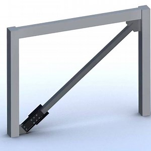 Friction damper in single diagonal braced frame. Video courtesy of Quaketek https://www.quaketek.com/seismic-friction-dampers/ #architecture #architect #Engineering #engineer #structural #structure #civilengineers #CivilEngArchitect #civilengineer #construction #seismic #damper | Civil Engineering&Architecture