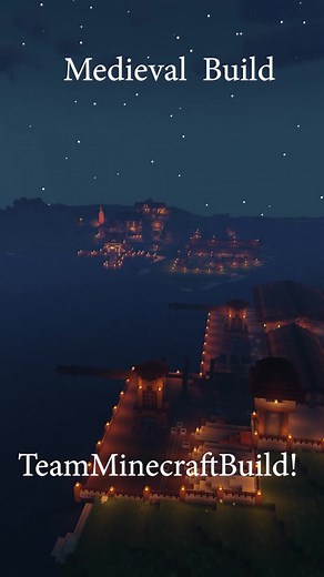 Cinematic Medieval Build in Minecraft