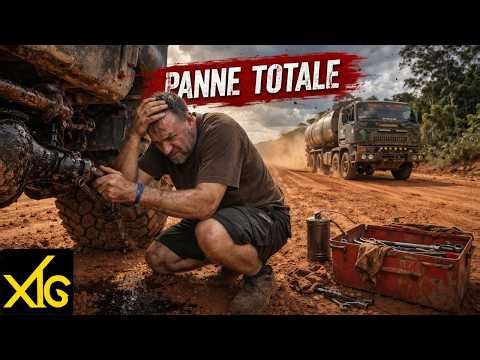 765 We cross 550 km of jungle... then everything collapses #breakdown #truck #offroad #heavygoods...