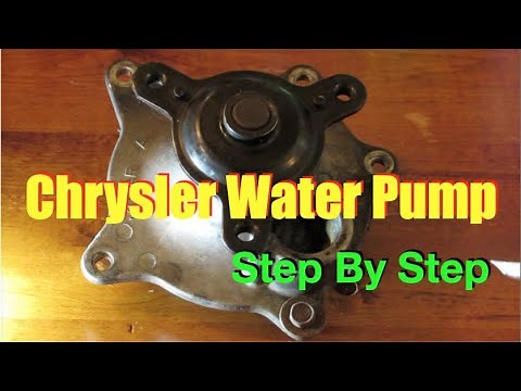 Water Pump Fiasco 2006 Chrysler Town and Country