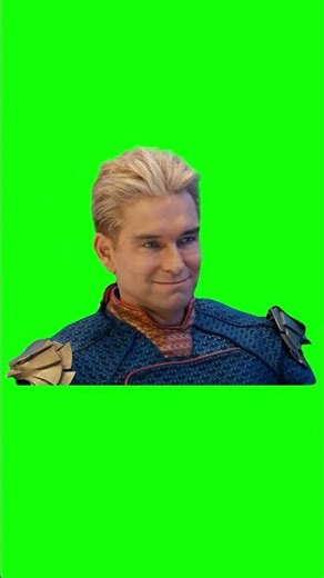 Homelander Looking AI-Generated Video meme - Green Screen - The Boys