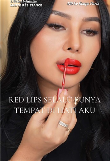 Merayakan Keindahan Lipstik Merah Bersama L’Oreal