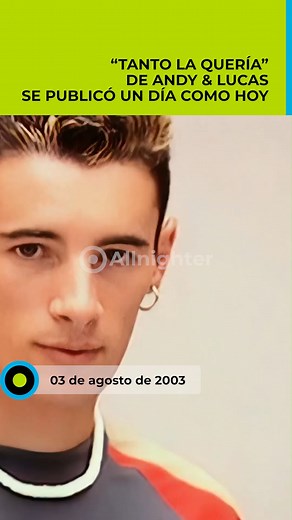 25K views · 1K reactions | • El 3 de agosto de 2003, Andy & Lucas...