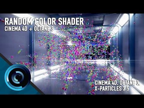 Random Color Shader Octane 3 for Cinema 4D