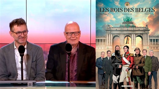 'Une pépite pédagogique' : la BD 'Les rois des Belges' revisite l’histoire royale sans complaisance - RTBF Actus