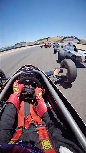 Some wild SCCA Formula Ford racing at Laguna Seca!