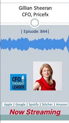 Gillian Sheeran, CFO, Pricefx