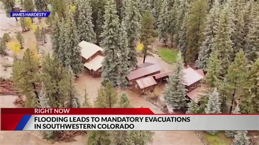 Flooding prompts mandatory evacuations in Pagosa Springs, Archuleta County