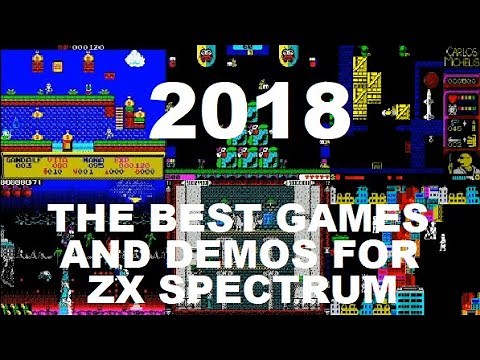 ZX Spectrum: THE BEST GAMES & DEMOS from 2018