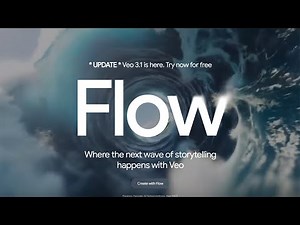 【AI 運鏡神技】Google Flow 完整教學！3分鐘打造電影級視覺震撼 | 小編設計師必學特效