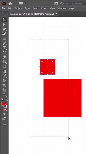 How to Create a Perfect Heart Shape in Illustrator 💖✨