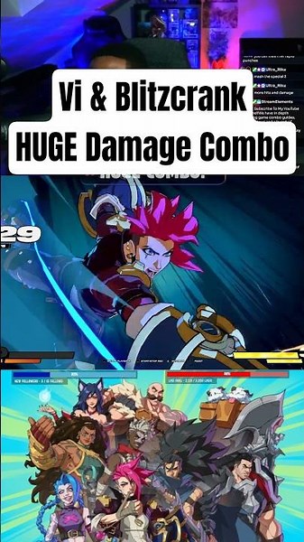 Vi & Blitzcrank HUGE Damage Combo (almost TOD) | 2XKO Closed Beta