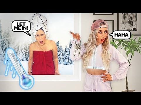 I LOCKED MY MOM OUT OF OUR HOUSE **FUNNY PRANK** | Elliana Walmlsey