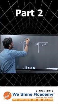 Basic maths Part 2 | We Shine Academy #tnpsc #exam #governmentexam #maths #weshineacademy #class10th
