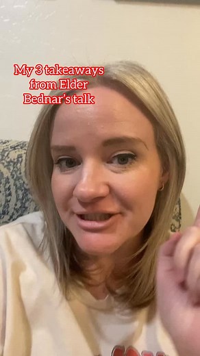 3.1K views · 76 reactions | ⬇️  Let me know your takeaways from this talk in the caption! And don’t forget to follow and check @teachthetalk for more resources about how to teach Elder Bednar’s talk. *This is referring to Elder David A. Bednar’s October 2025 general conference talk, “They Are Their Own Judges.” | Come Follow Me Study | Facebook