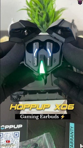 Hoppup X06 Gaming earbuds ⚡ #hoppup #earbuds #shorts