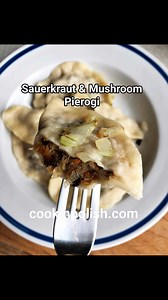 Sauerkraut and mushroom pierogi for Christmas. Do you make pierogi in advance and freeze them? My recipe below | Cook In Polish - Polish Food Recipes