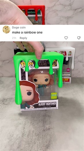 12K views · 98 reactions | Rainbow slime for funko pop box! #3dprinted #3dprinting #3dprint #3dprints #3dprinter #3dprinters #3dprinterfarm #3dprintfarming #MysticMesh3D #MysticMesh3DPatreon #MysticMesh3DTribes #MysticMesh3DThangs #MysticMesh3DPrintables #3dmodeling #3ddesign #cad #blender #fusion360 #funko #funkopop | MysticMesh3D | Facebook