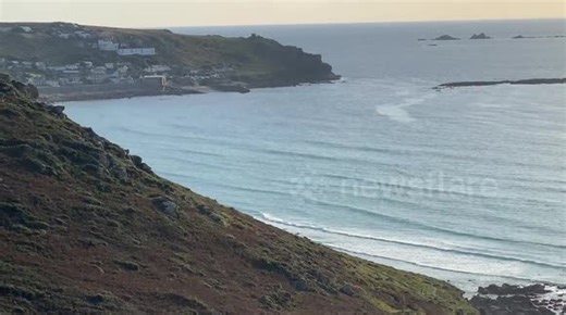 Drugs boat used by smuggling gang washed up on beach at Sennen in Cornwall