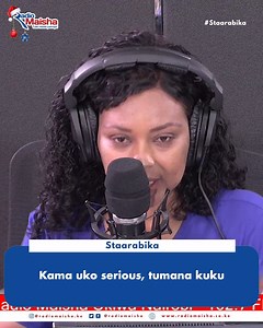 Hizo kuku zikuje verry fast... 🤣 #Staarabika | Radio Maisha