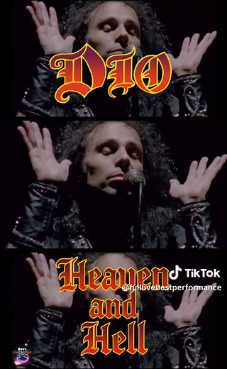 Ronnie James Dio - Heaven and Hell Live Performance 1986