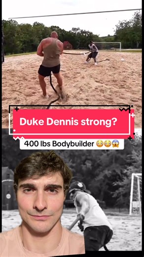 Replying to @Re$ Duke Dennis is stronger than a 400lb bodybuilder!? - - - #dukedennis #bodybuilder #bodybuilding #gym #fyp